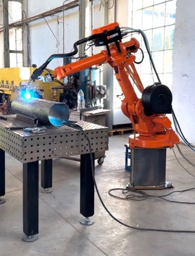 robot 1400 abb kemppi - 2