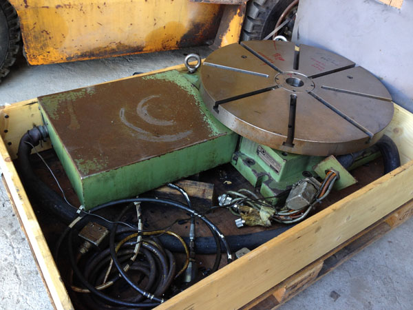 CNC rotary table Fibroplan 630mm
